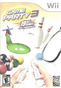 Game Party 3 Wii US box art